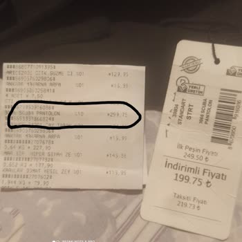 Çelikkayalar Market Etiket Ve Fişteki Fiyat Farkı