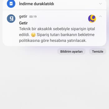 Getir Büyük İzmit Şubesi Tarafından Mağdur Edildim.