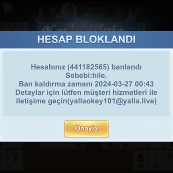 101 Okey Yalla Bloke Yedik Durduk Yere