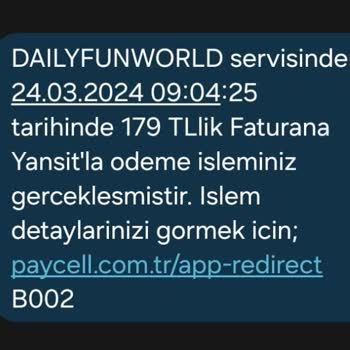 Vizyon Elektronik'ten İstenmeyen Abonelik Ücreti Şikayeti