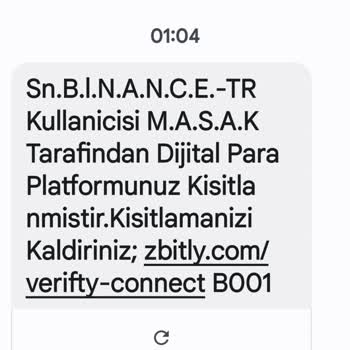 Binance TR De Hesabım Kısıtlandı Mesajı