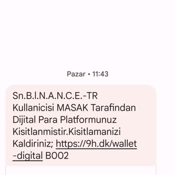 Binance Hesabım Olmamasına Rağmen Hesabım Var Gibi Gelen Mesaj