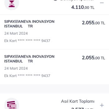QNB Finansbank Bilgim Dışında İşlem Yapılarak Para Çekilmiştir.