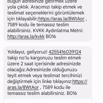 Aras Kargo Antalya Şubesindeki Kargo Teslimatı Sorunları