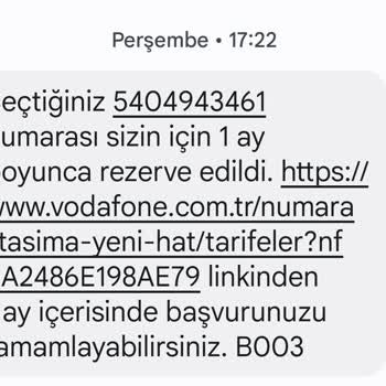 Vodafone Almış Olduğum Ürün Ve Hizmeti Başkasına Sattı