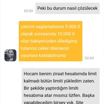 BahseGel Yatırdığım Parayı Kullanamıyorum.