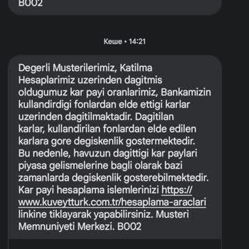 Kuveyt Türk Uyarılara Rağmen Çalıyor.