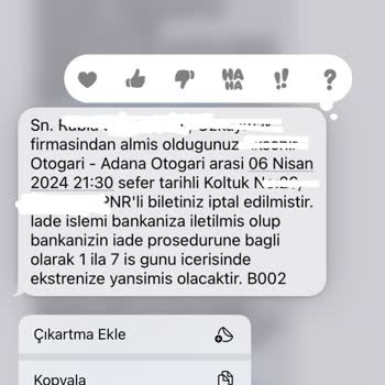 Ziraat Bankası Ziraat Para İadesi Sorunu