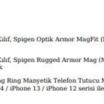 Spigen Türkiye'den Aldığım Ve Teslim Edilmeyen Ürünlerim.