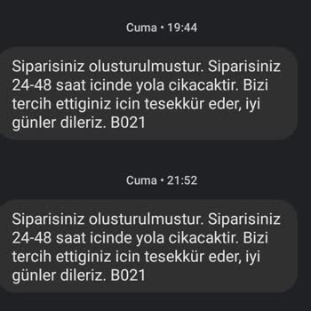 Aftorya Ürünleri Kargoya Vermeli / Para İadesi Yapmalı