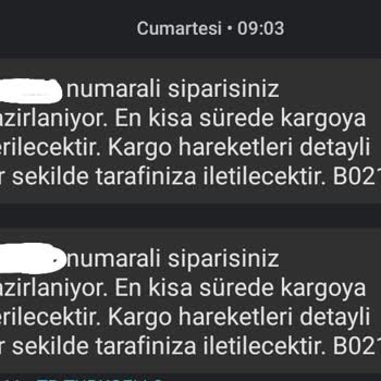 Aftorya Ürünleri Kargoya Vermeli / Para İadesi Yapmalı