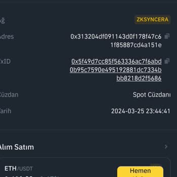Binance Kripto Yatırma İşlemi