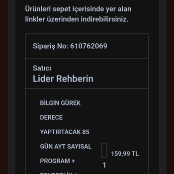 Shopier Dijital Ürün Hatası