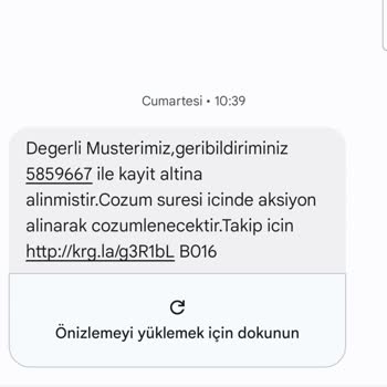 Aras Kargo Ürünümü Getirmediği Gibi Bilgilendirme De Yapmadı