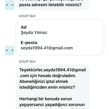 Kitup Uygulaması Paramı Aldı Ve Karşılığında Hiçbir Hizmet Vermedi.