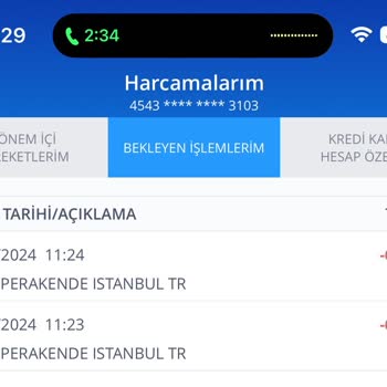 Getir Araç Kredi Kartımdan Para Çekti İademi Yapmıyor