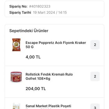 Migros Bir Haftada Sipariş Teslim Edemedi