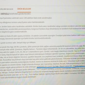 Arifoğlu Bitkisel Aromatik Ve Uçucu Yağlar