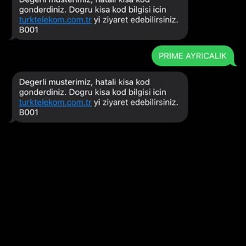 Türk Telekom Değerli Prime (olmayan) 25