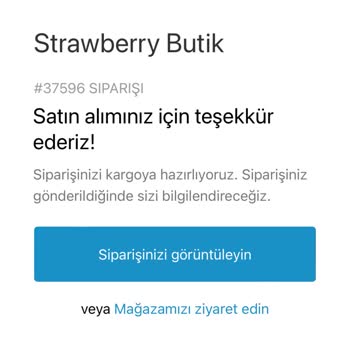 Strawberry Butik Alışverişi