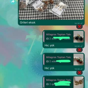 Milagros Aksesuar Toptan Takı Pişmanlığı