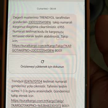 3 Gündür Kargom Teslim Edilmedi Sürat Kargo