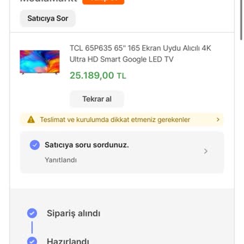 Hepsiburada Ve Borusan Lojistik 1 Haftadır Siparişi Getirmedi