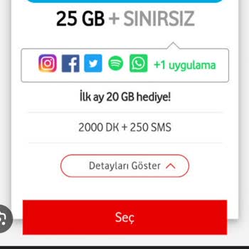 Vodafone Sosyal Medya Paketlerimi Elimden Aldı