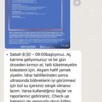 Medical Park Hastanesi Bilgi Eksikliğinden Dolayı Sonrasında Muhatap Bulamamam.