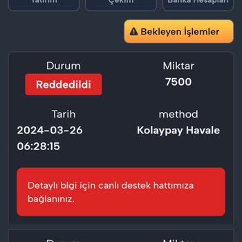 Fixbet 7.500 Tl Kazancımı Sildi