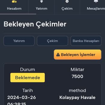 Fixbet 7.500 Tl Kazancımı Sildi