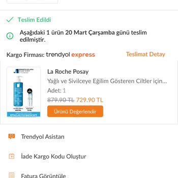La Roche- Posay Cildimi Yaktı