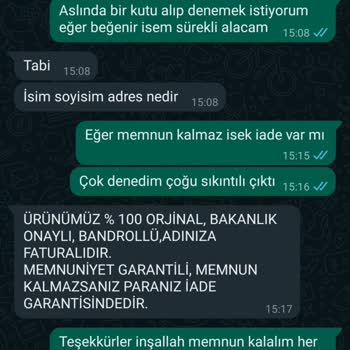 Ahmet Maranki (maranki.com) Ürün Memnuniyetsizliği Ve İade Sorunu