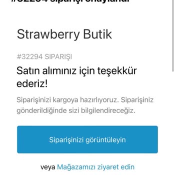 Strawberry Butik Alışverişi