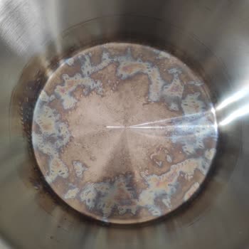 Emsan Konik Tencere Dibi Renk Değişimi