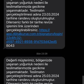 Çanakkale Dijital Kurye Teslimat Sorunu
