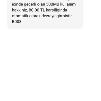 Vodafone Haksız Aşım Ücreti Hakkında