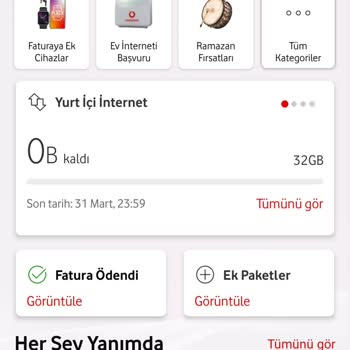 Vodafone Haksız Aşım Ücreti Hakkında