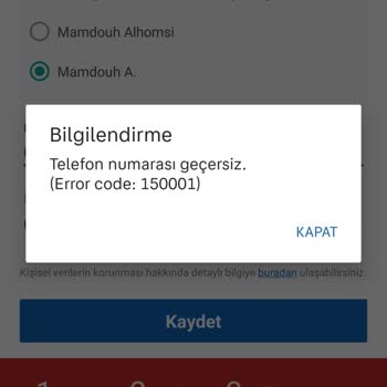 Sahibinden Numaramı Kabul Etmiyor