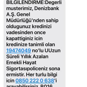 Metlife Sigorta Sigorta İptal Edildiği Halde Para İadesi Yapmadı