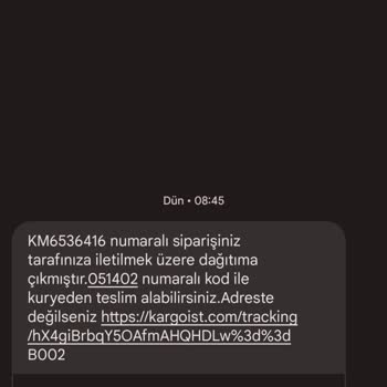Kargoist Başarısız Teslimat Denemesi