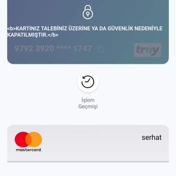 Paycell Kartım Kullanıma Kapatılıp Blokeye Girdi