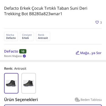 DeFacto Stokta Olmasına Rağmen Sipariş İptali Ve Mağduriyet