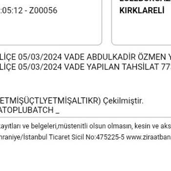 Türkiye Sigorta Rızam Dışında Yenilenen Konut Sigortası Poliçesi