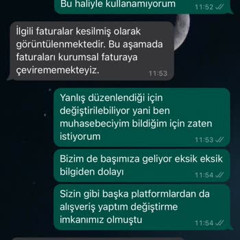 Skechers Yanlış Kesilen Faturanın Düzeltilmemesi Hakkında