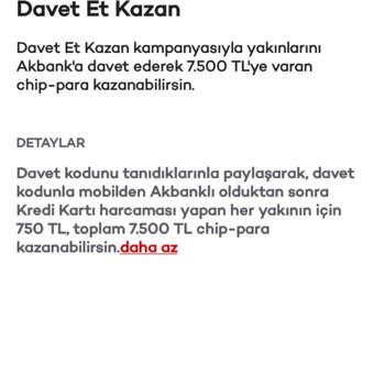 Akbank'tan Yatmayan Chip Para