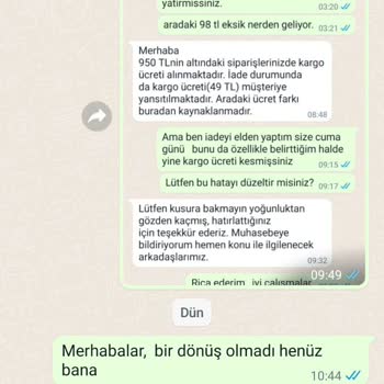 Esswaap İadesinde Haksız Kargo Kesintisi Ve Geciken Ödeme