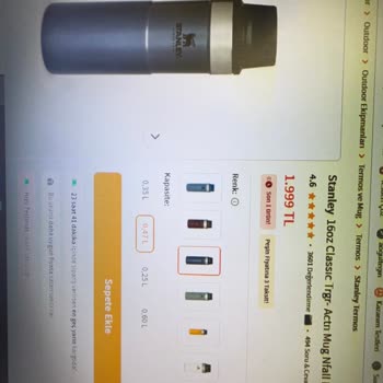 Trendyol'dan Aldığım Stanley Termosun Değişim Ve İade Sorunu