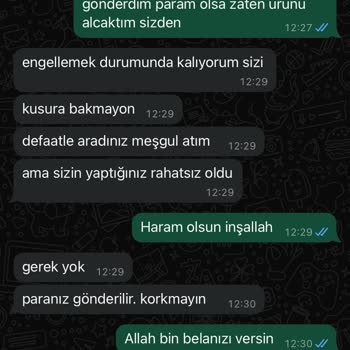 Dekorevi Mobilya Dekorevi Mağazasında Yaşanan Sipariş İptali Sorunu