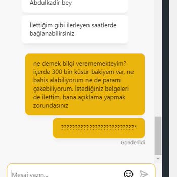Sekabet Hesabımı İncelemeye Aldı. Paramı Ödemiyor, Bahis Aldırmıyor.